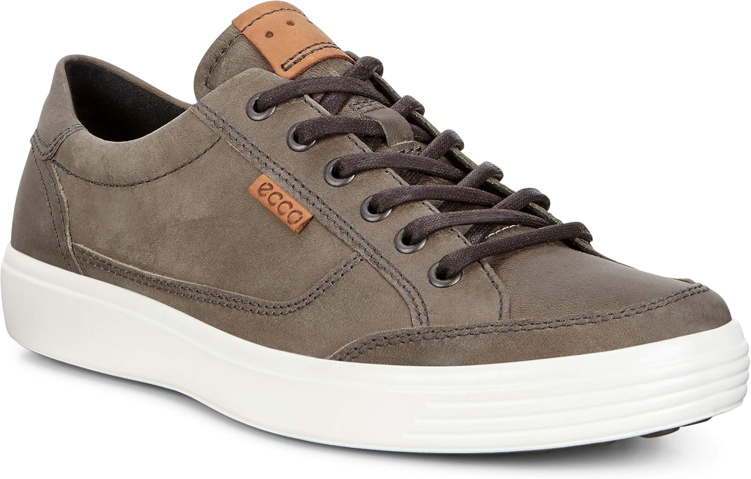 ECCO Men's Soft 7 Long Lace Sneaker 5-5.5 Wild Dove