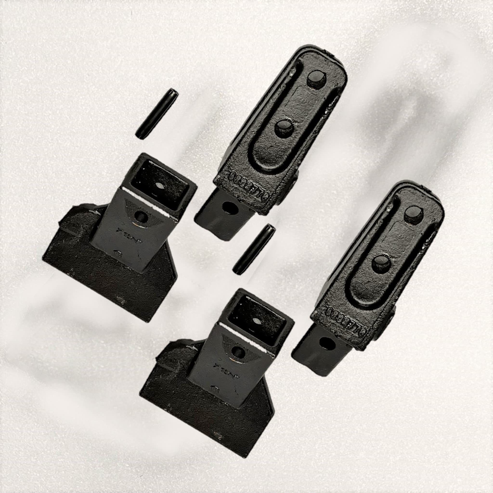 Adapter 6808770,TE X156F 2pk, X156F Flare Teeth 6808770 Shanks Adapter P156 Pins Fits for BackhoeTooth