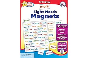 Active Minds More Sight Words Magnets: Master Reading Skills with Playful Learning