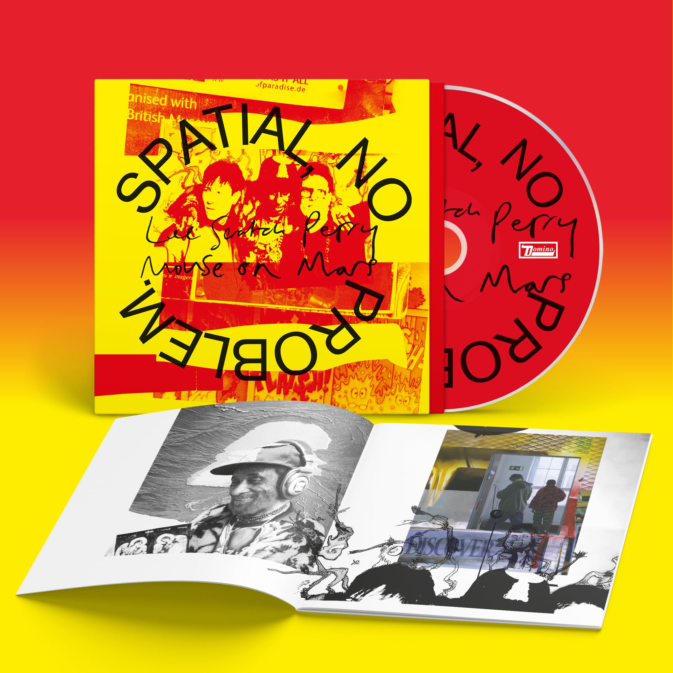LEE ""SCRATCH"" PERRY & MOUSE ON MARS SPATIAL, NO PROBLEM. CD CD with D - PRESALE