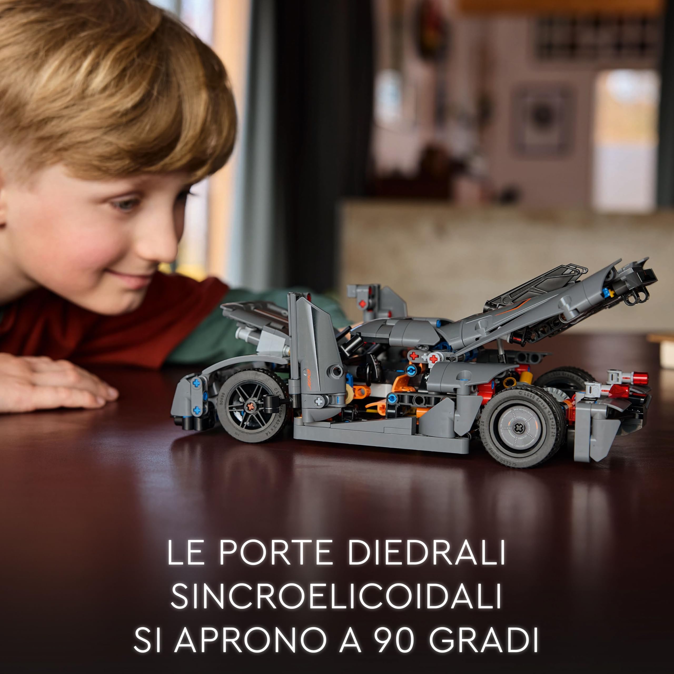LEGO Technic Hypercar Koenigsegg Jesko Absolut Grigia, Modellino di Auto da Costruire, Macchina Giocattolo per Bambini e Bambine da 10 Anni, Idea Regalo per Fan delle Supercar e dei Veicoli 42173