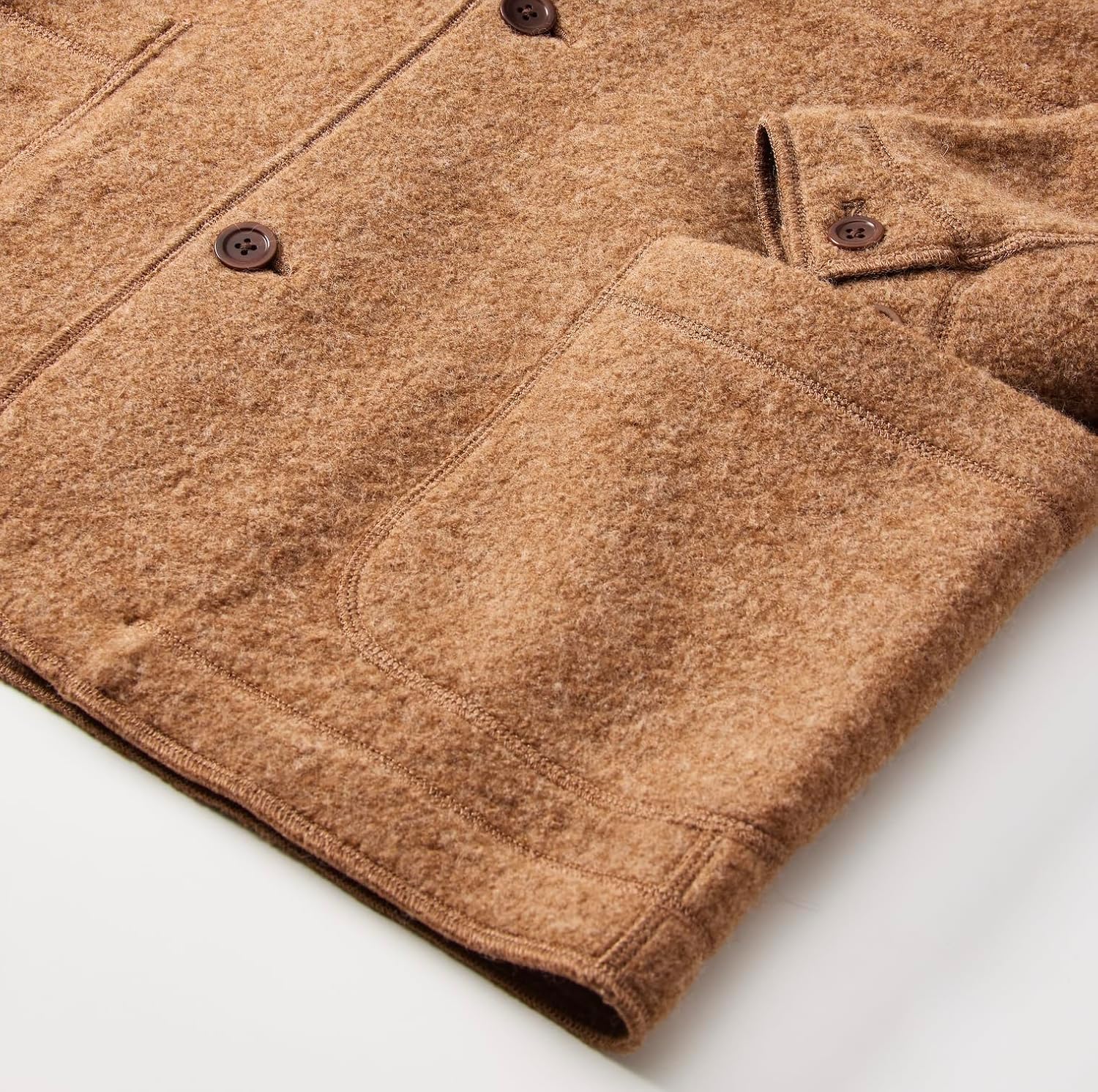 Huckberry Flint and Tinder The Boiled Wool Chore Blazer, Mens Casual Sport Coat, Jacket - Image 5