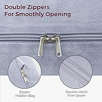 Vista 5 de Momcozy Funda de almohada de embarazo para Dreamlign U Pro, almohada de maternidad para dormir, almohada ajustable para piernas, soporte