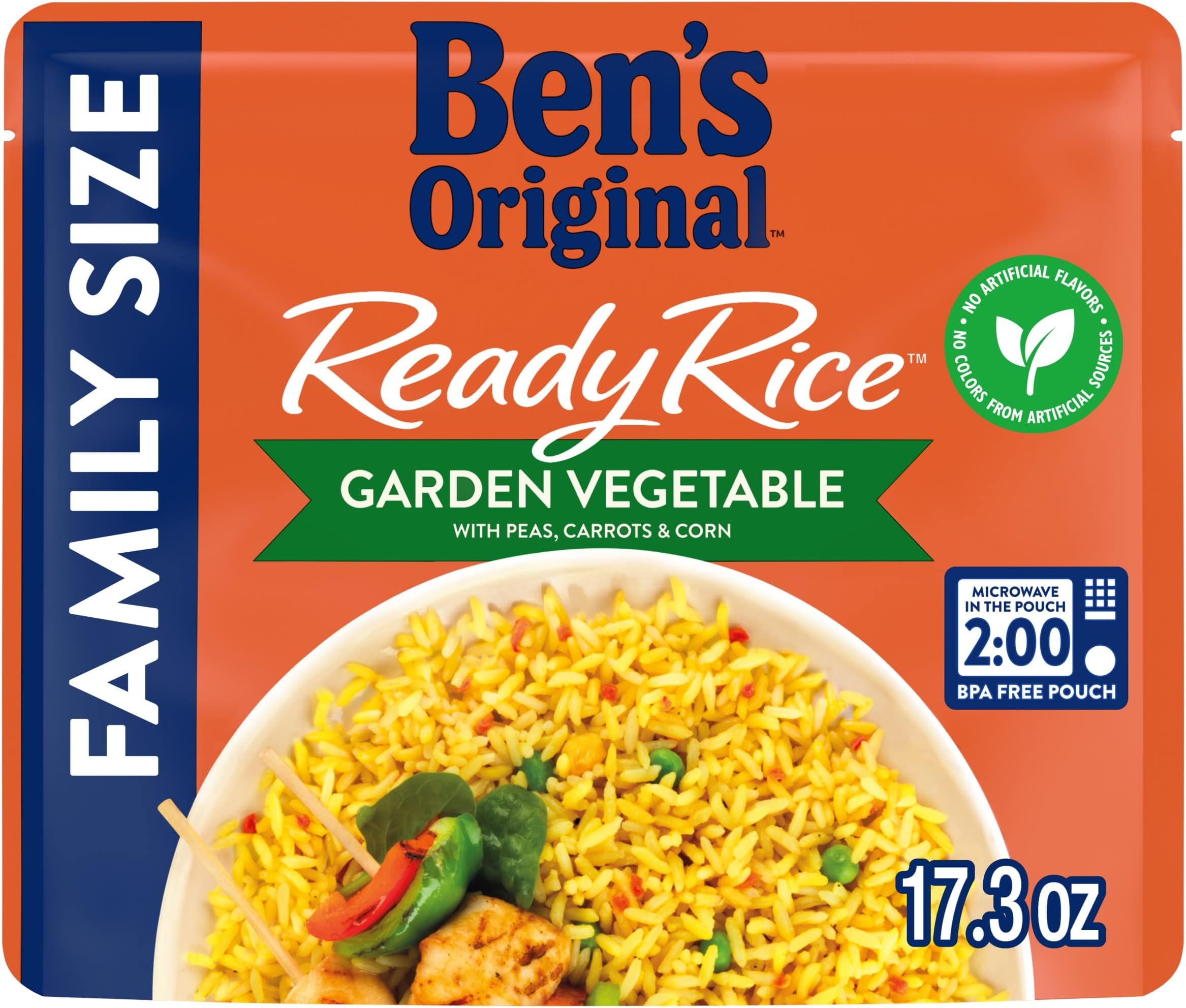 BEN'S ORIGINAL Ready Rice Cilantro Lime Flavored Rice