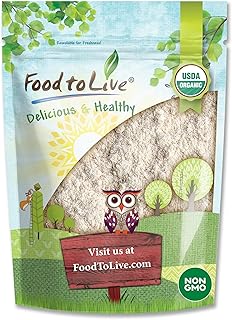Gluten Free Organic Amaranth Flour, 2 Pounds – Non-GMO Whole Grain Flour, Vegan Fine Meal, Bulk Powder. High in Fiber, Protein. Great for Cooking, Baking, and as Thickener. Made in USA
