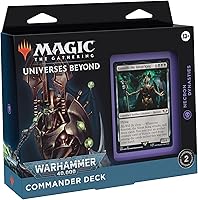 Vista 3 de Magic: The Gathering Universes Beyond: Warhammer 40,000 Mazo Commander – Dinastías Necron