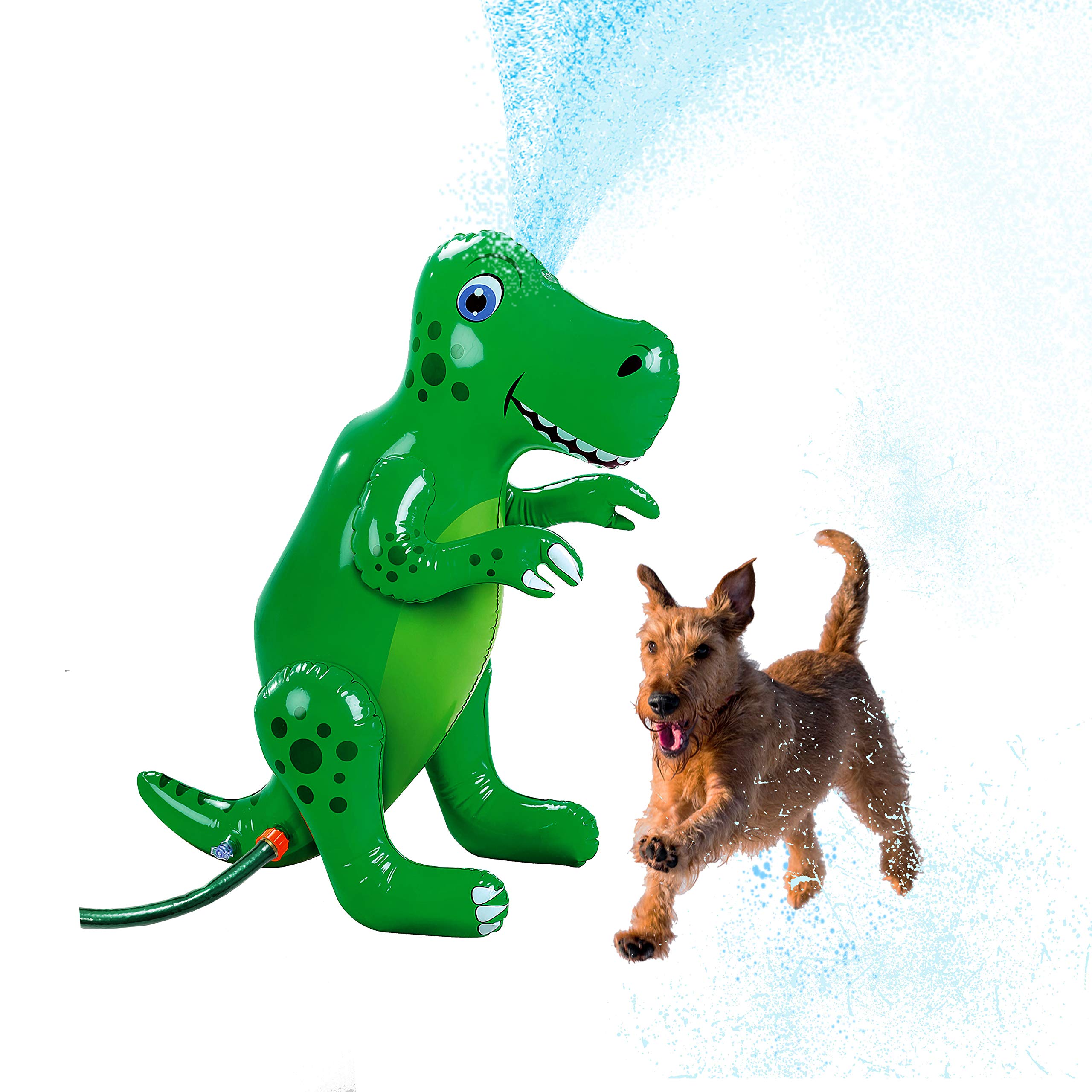 Buy Bundaloo Inflatable Dinosaur Sprinkler Fun Outdoor Water Toy for