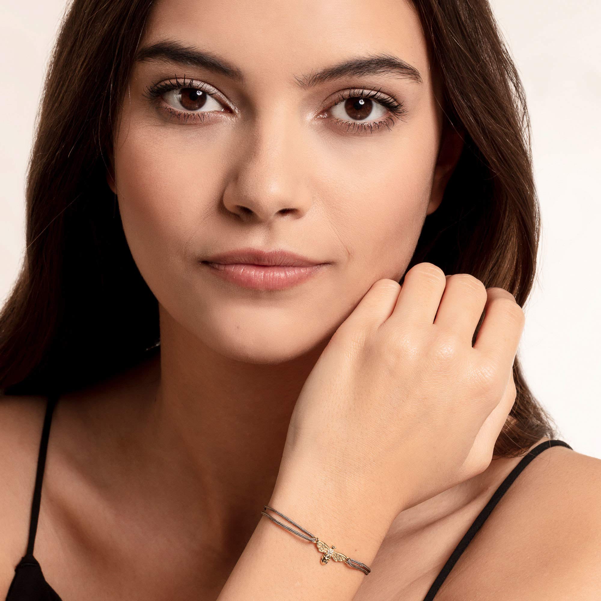 Thomas Sabo - Pulsera Tobillera de Mujer, Plata de Ley 925