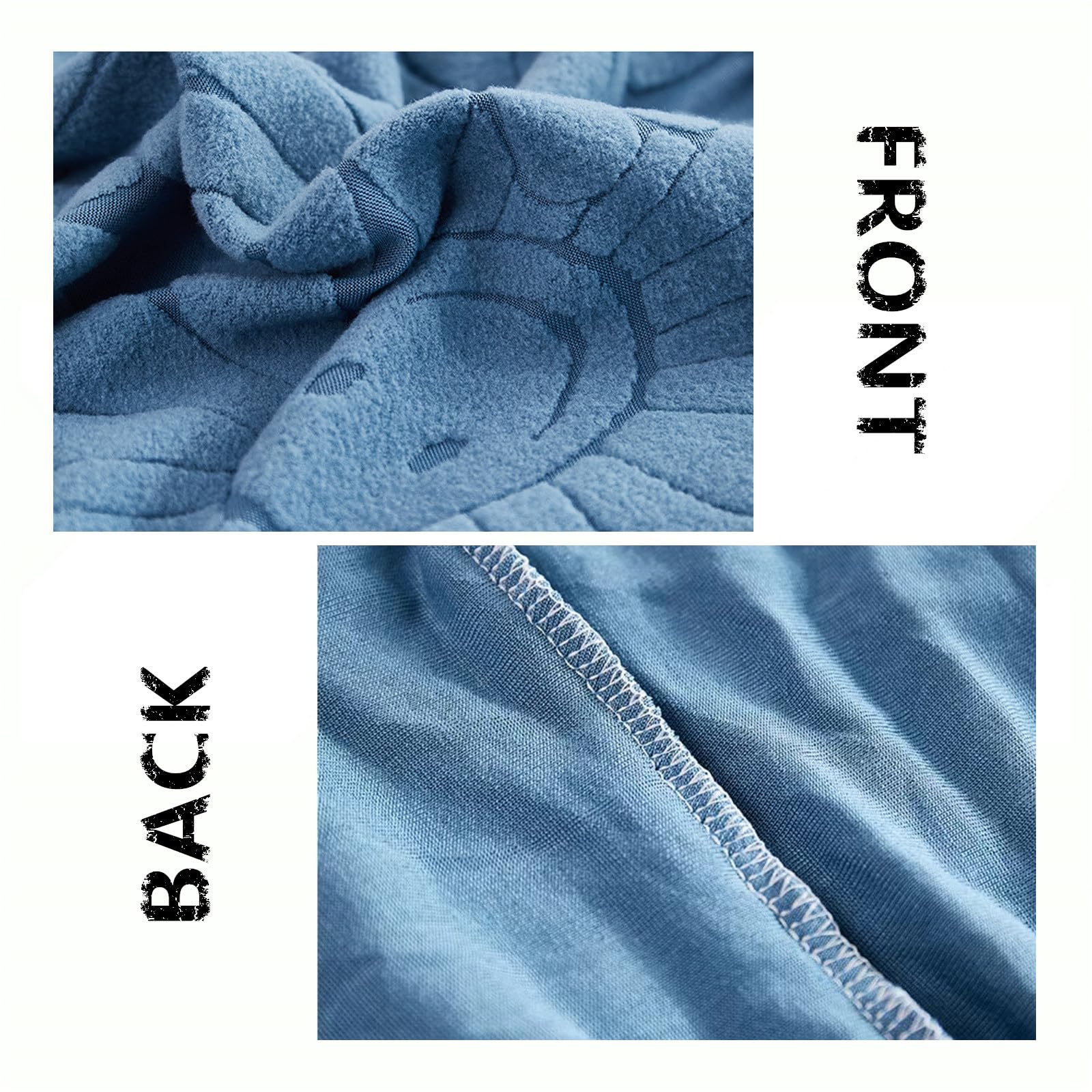 Strecken Bett Kopfteilbezug Jacquard Waschbar Abnehmbar Kopfteil Bezug Bettkopfteil Hussen Schonbezug Protektor Für Schlafzimmer (Grau-Stil 3,220cm/87in)