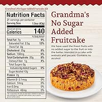 Vista 2 de Sin azúcar añadido Grandma 's Fruitcake