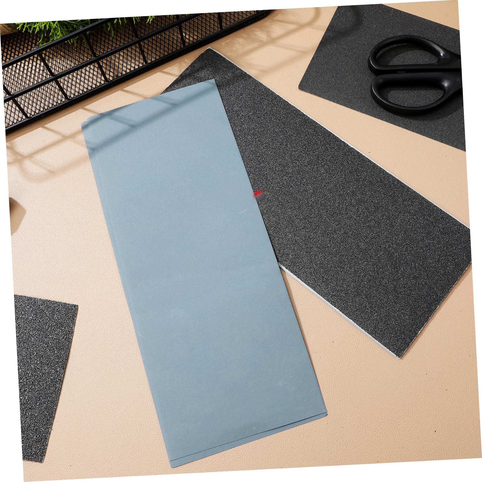 NUOBESTY 100pezzi Carta Abrasiva Umido e Secco Per Legno Metallo e Carrozzeria Utilizzabile Per Lucidatura e Finitura