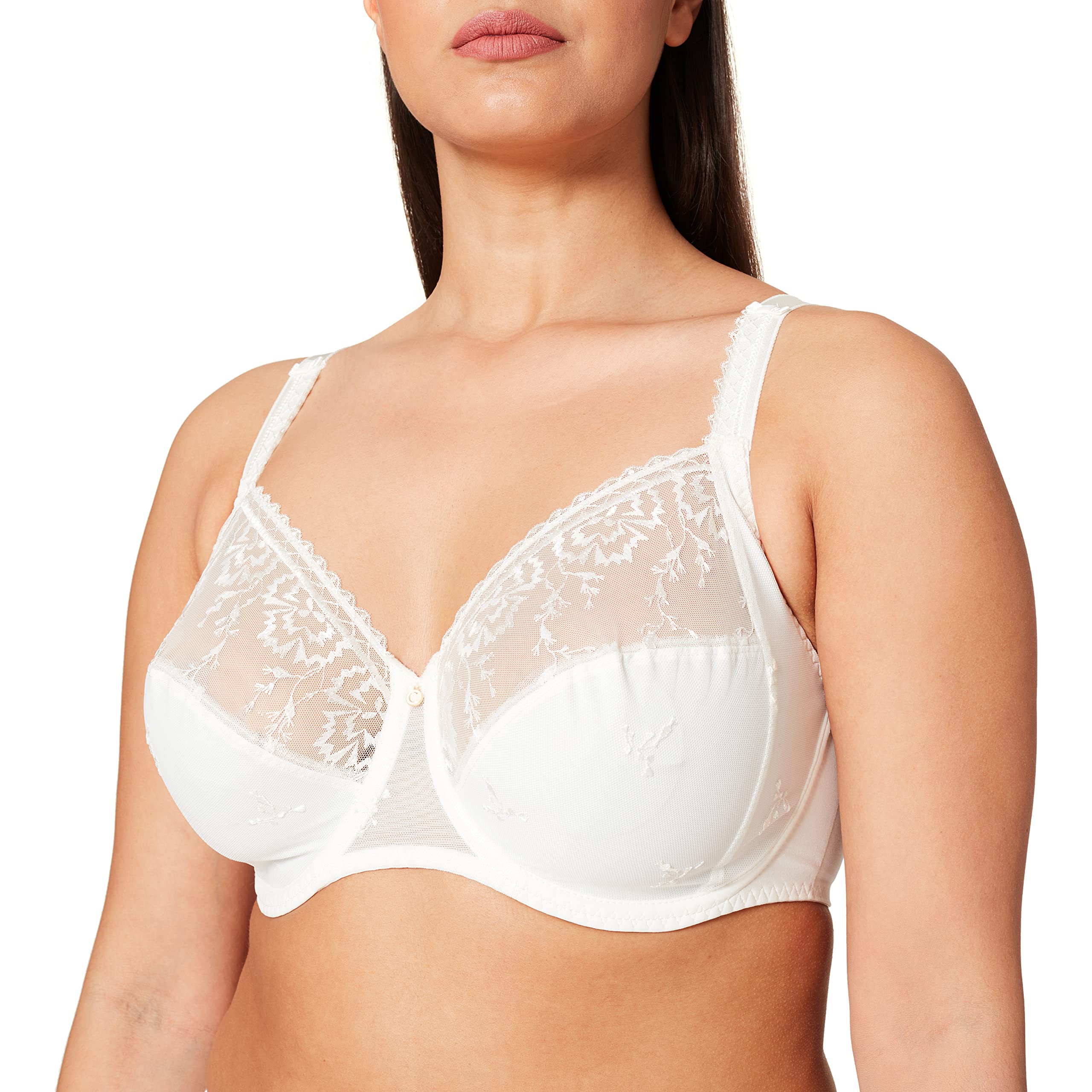 Chantelle DE Reggiseno Completo di Copertura Donna 4D Latte