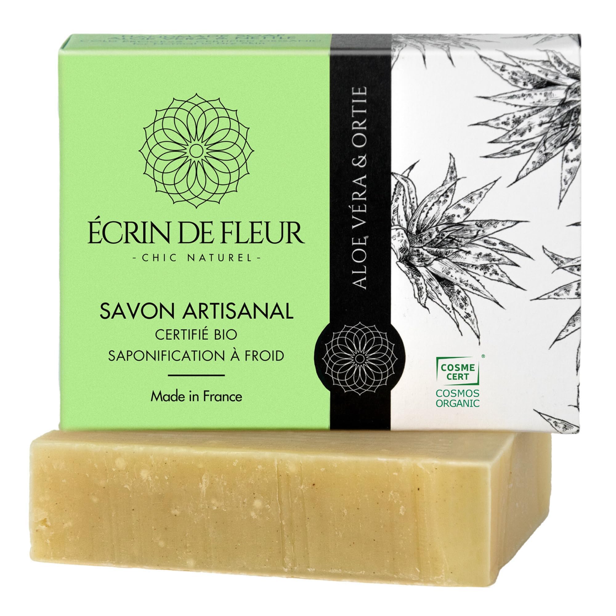 Écrin de Fleur – Jabón de Lavanda para Todo Tipo de Piel, Certificado COSMOS Organic y Nature et Progrès, Artesanal en Francia, Aceites Esenciales de Lavandín y Lavanda, 90g — view 15
