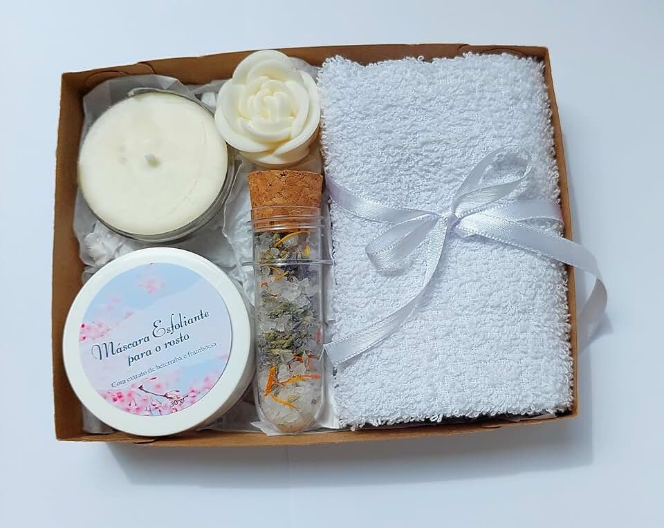 Lembrancinha Dia do Professor - Caixa Presente kit Autocuidado