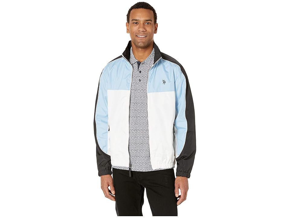 

U.S. POLO ASSN. Color Block Windbreaker (Black) Men's Clothing