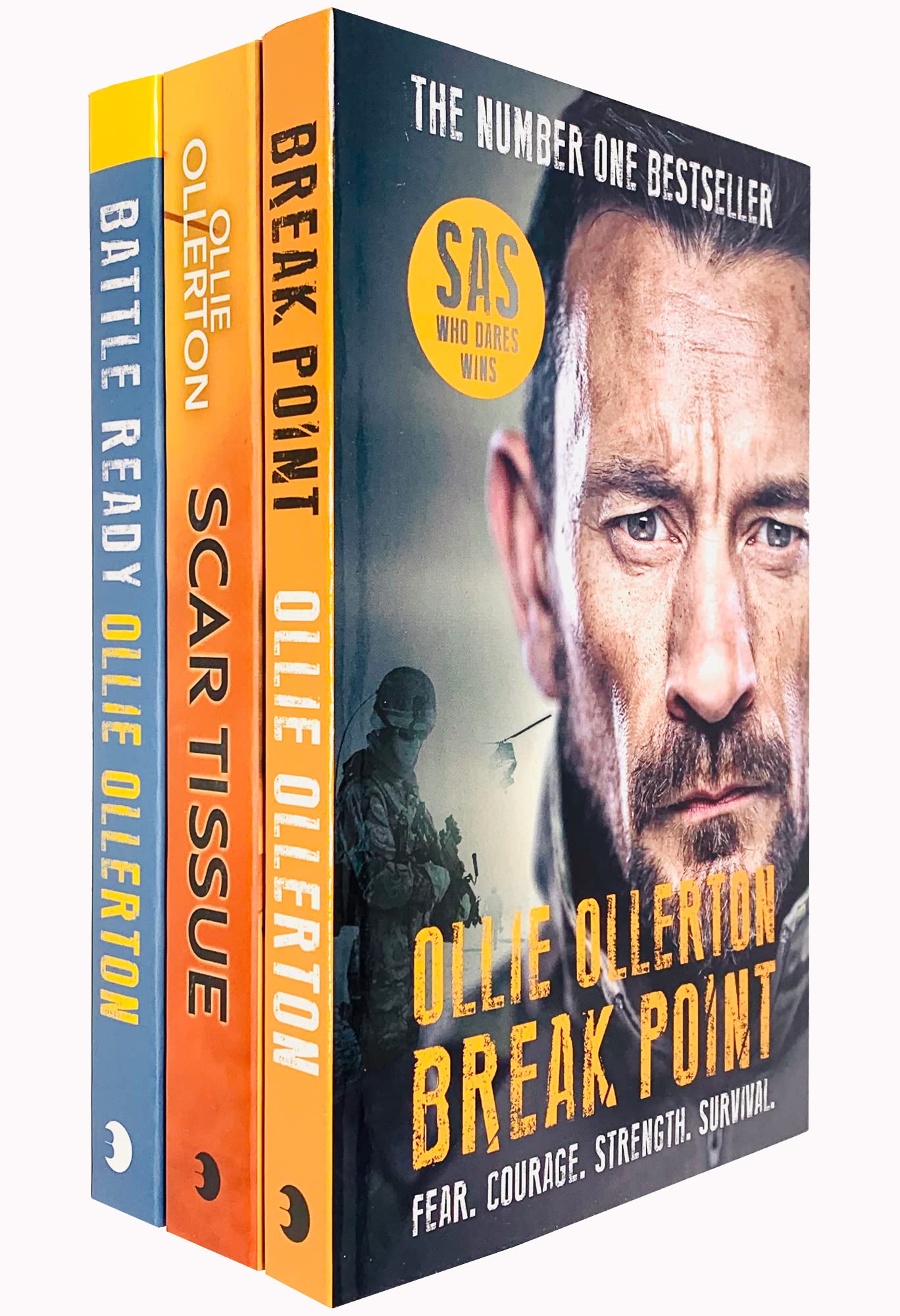 Ollie Ollerton Collection 4 Books Set (Scar Tissue, All or Nothing, Break Point, Battle Ready)