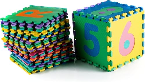 Miniatura 3 de Hey! Play! 96 piezas de espuma para piso de alfabeto rompecabezas para niños