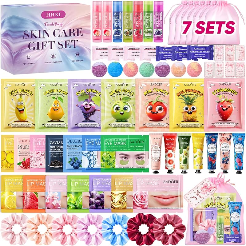Kit de cuidados pessoais HHXI com 70 peças para 7 pessoas
