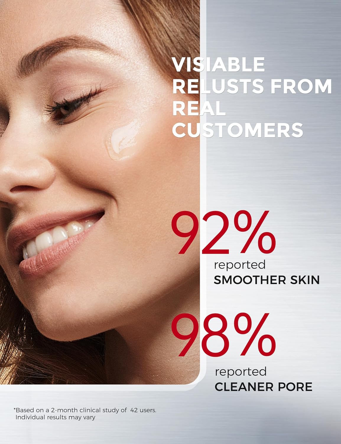 Exfoliating Face Scrub: Gentle Face Exfoliator Peeling Gel with PHA & AHA, Niacinamide - Chemical Exfoliant Peel Shot for Dead Skin Cells, Blackheads, Sebum Control & Pores Care 7.05OZ - Image 6