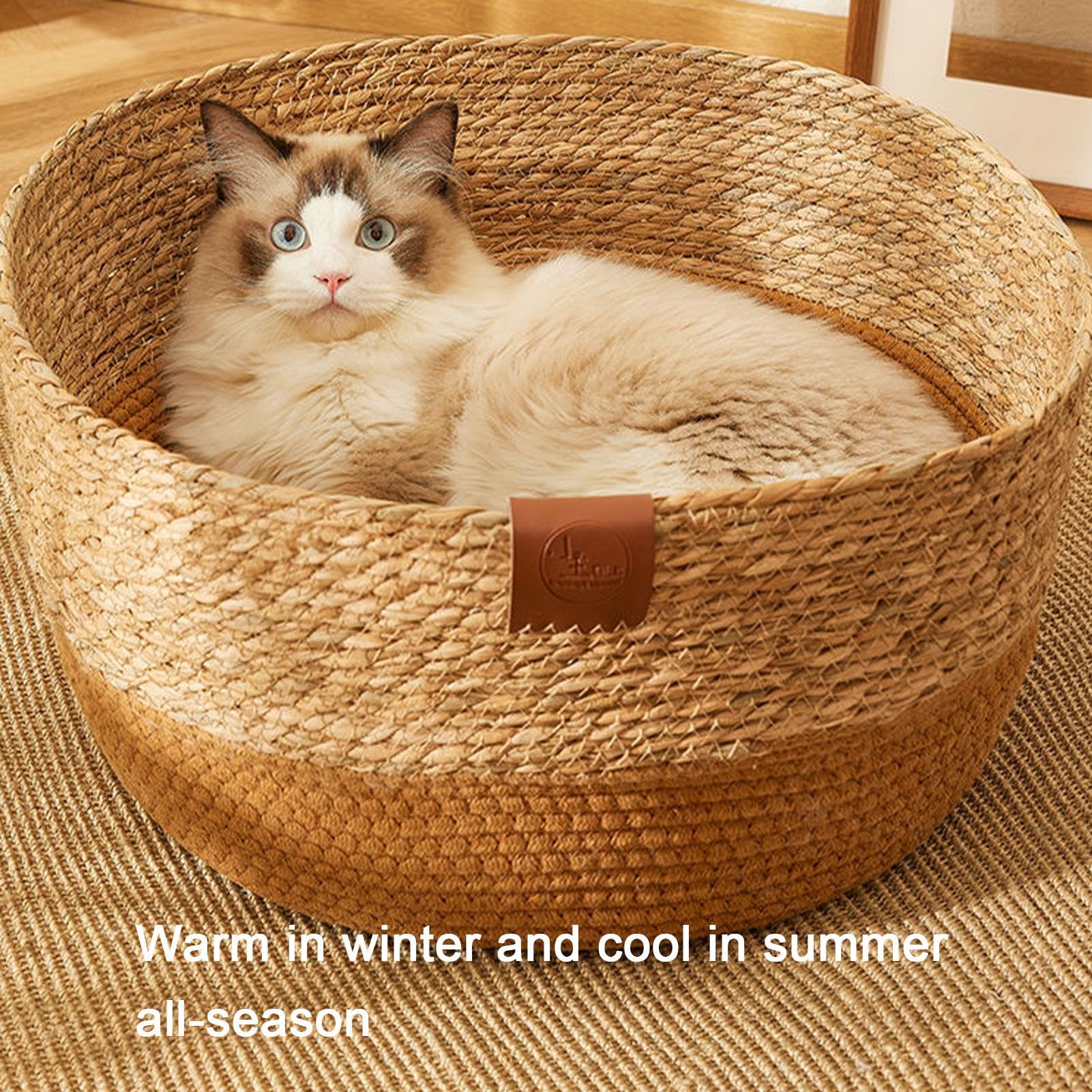 Cuccia per gatti – cuccia portatile per animali domestici | mobilia multifunzionale per gatti, in resistente, accogliente per , cuscino reversibile in peluche accogl