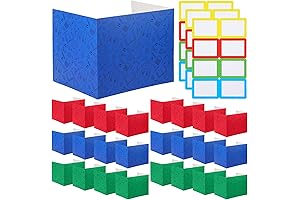 Classroom Privacy Folders for Focused Study (Set of 24)