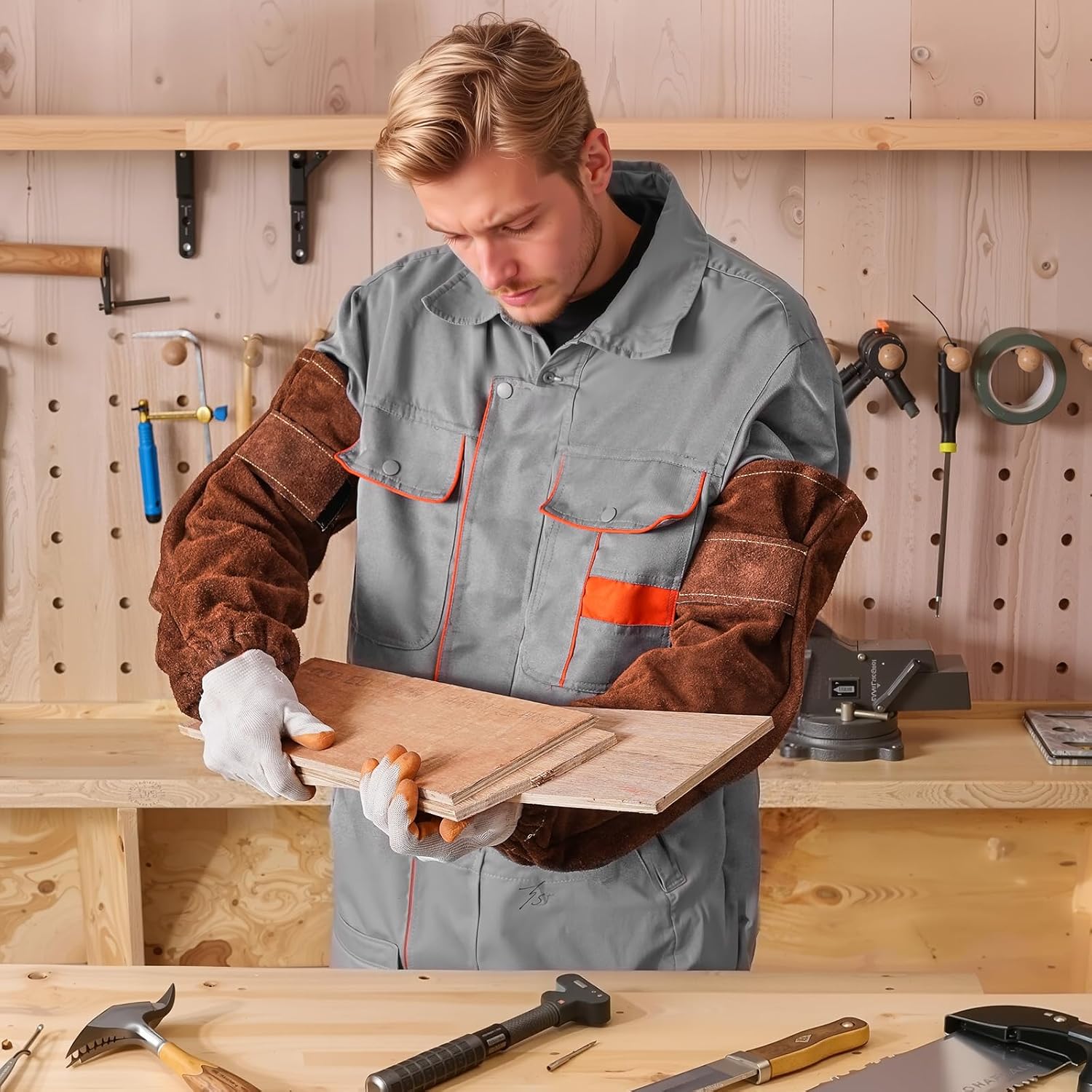 VEVOR Flame Resistant Welding Work Sleeves