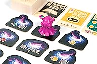Vista 5 de Cosmoctopus - Juego de mesa de construcción de motores, juego de estrategia para reunión de tentáculos, divertido juego familiar para niños