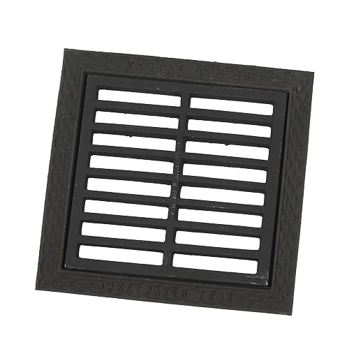 Mutual Industries 35004-0-0 Cast Iron Frame, 12" x 12"