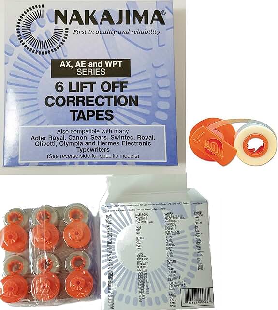typewriter correction tape