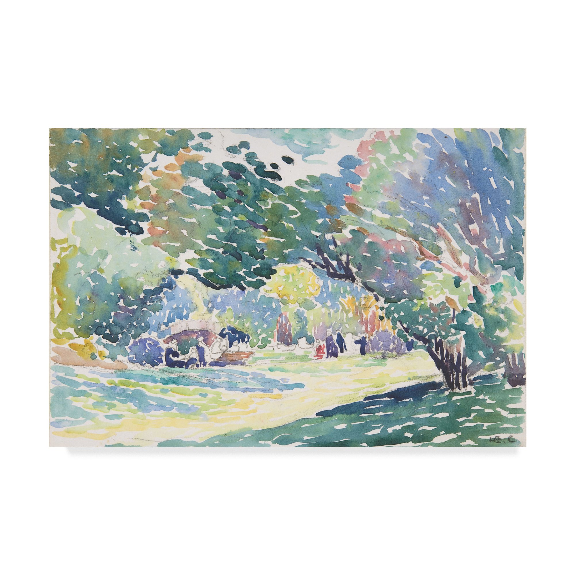 Landscape 1904 by Henri-Edmond Cross, 12x19-Inch