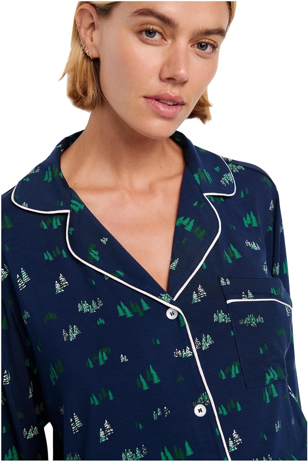 Eberjey Women's Gisele Printed Long PJ Set - Image 3