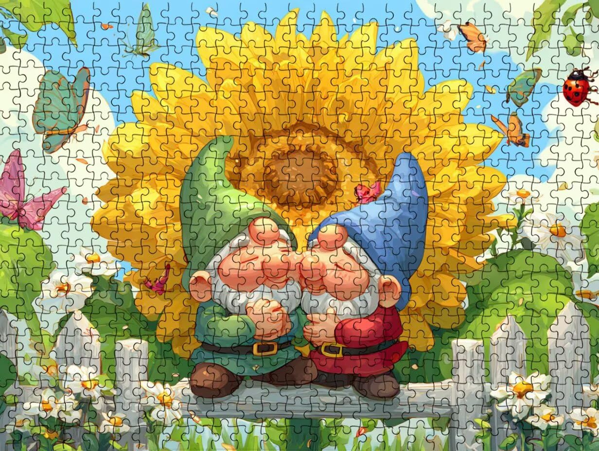 Klasyczne Puzzle Dorośli 4000 Sztuk, Owady Słonecznika LDYQS5-599