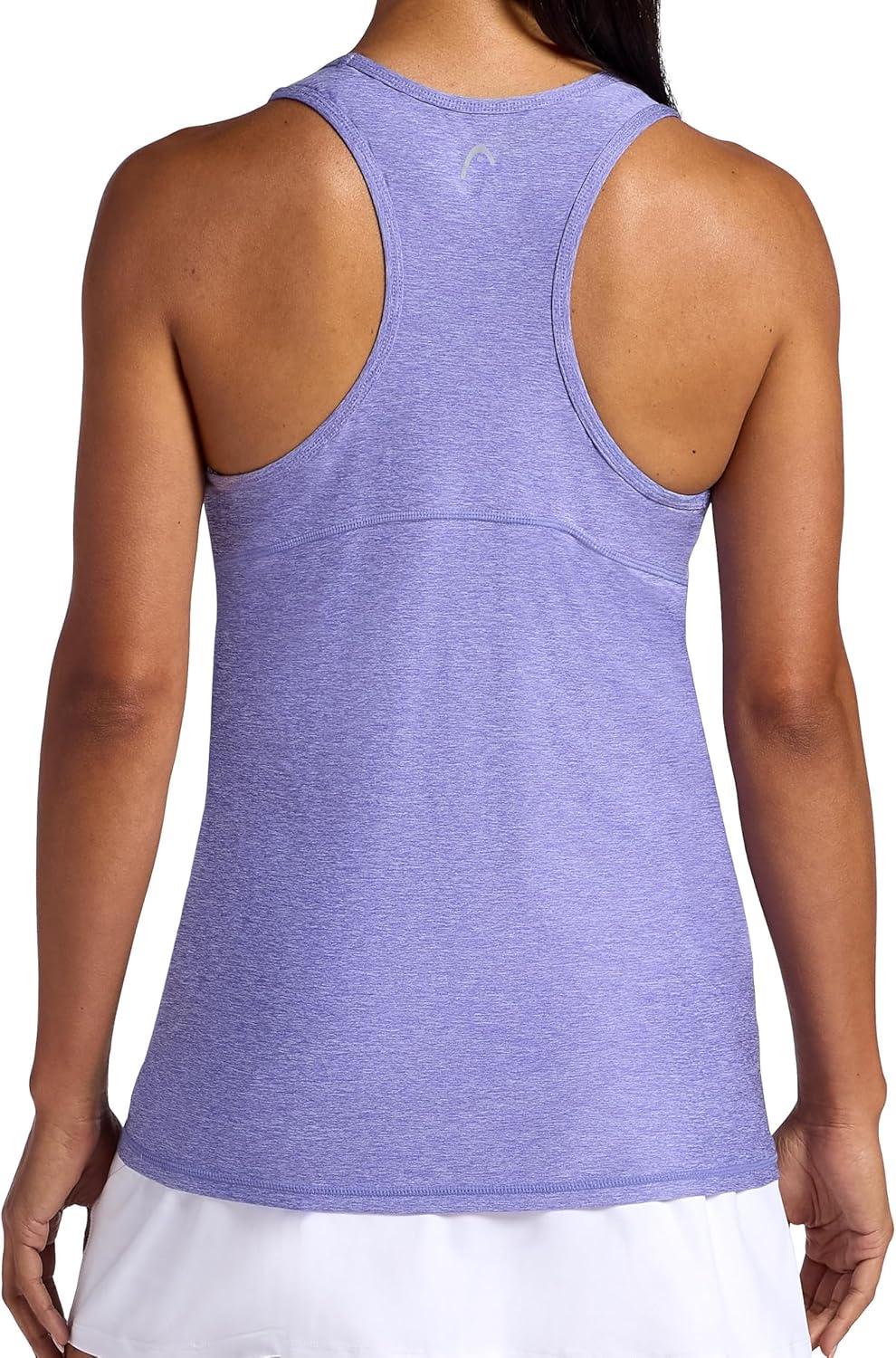 Head Women's Break Point Tank Top, Slim Fit, Lightweight Heathered Material
