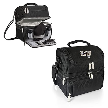 NFL Pranzo Insulated Lunch Tote with Picnic Service for One