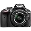 Nikon D3300 24.2 MP CMOS Digital SLR with Auto Focus-S DX Nikkor 18-55mm f/3.5-5.6G VR II Zoom Lens (Black)