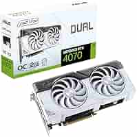 【故障品】ASUS Dual GeForce RTX4070 白 OC 12GB ASUS Dual GeForce RTX™ 4070 SUPER White OC Edition 12GB GDDR6X