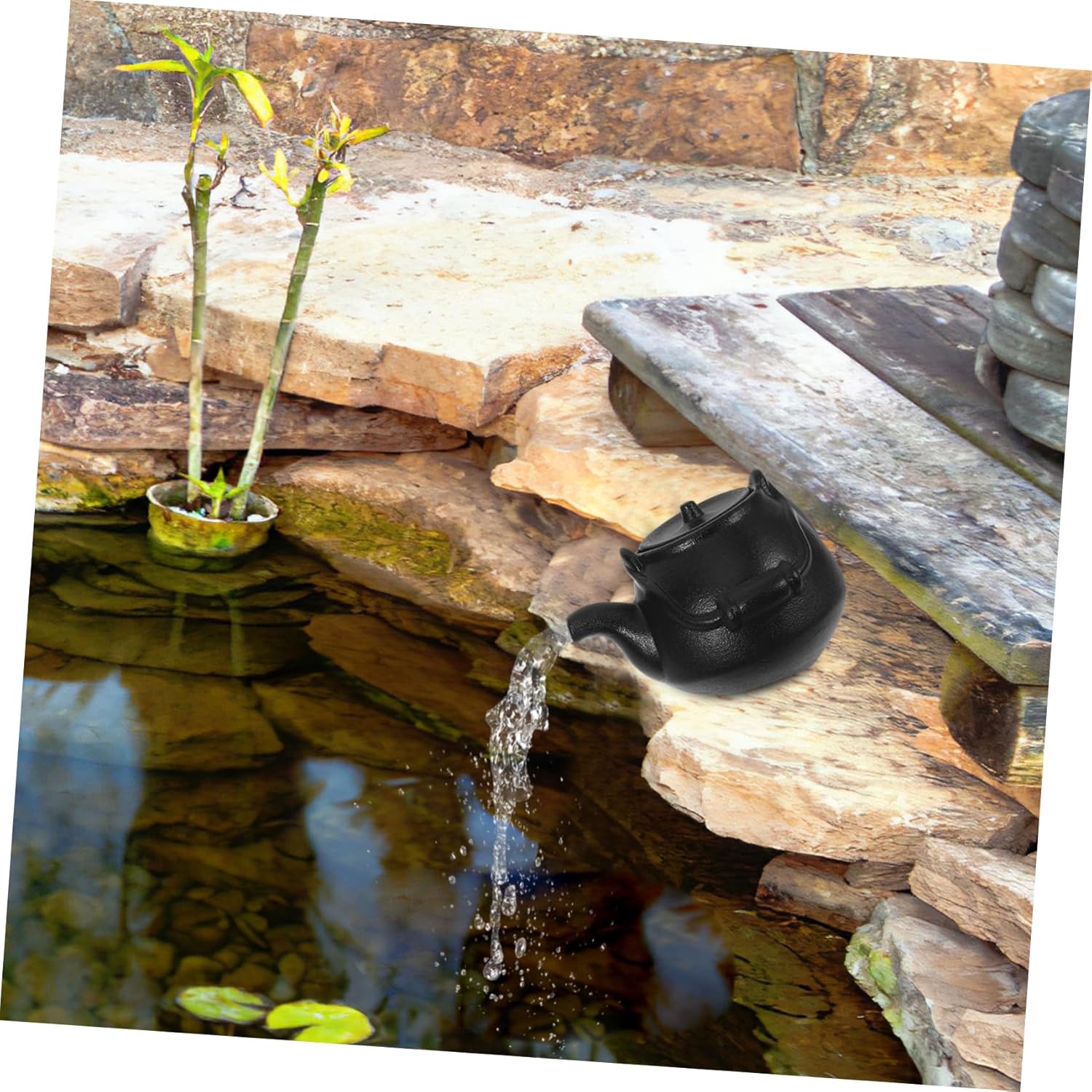 Elegant Fountain Replacement Ceramic Wateroutlet Outdoor Water Feature Decor