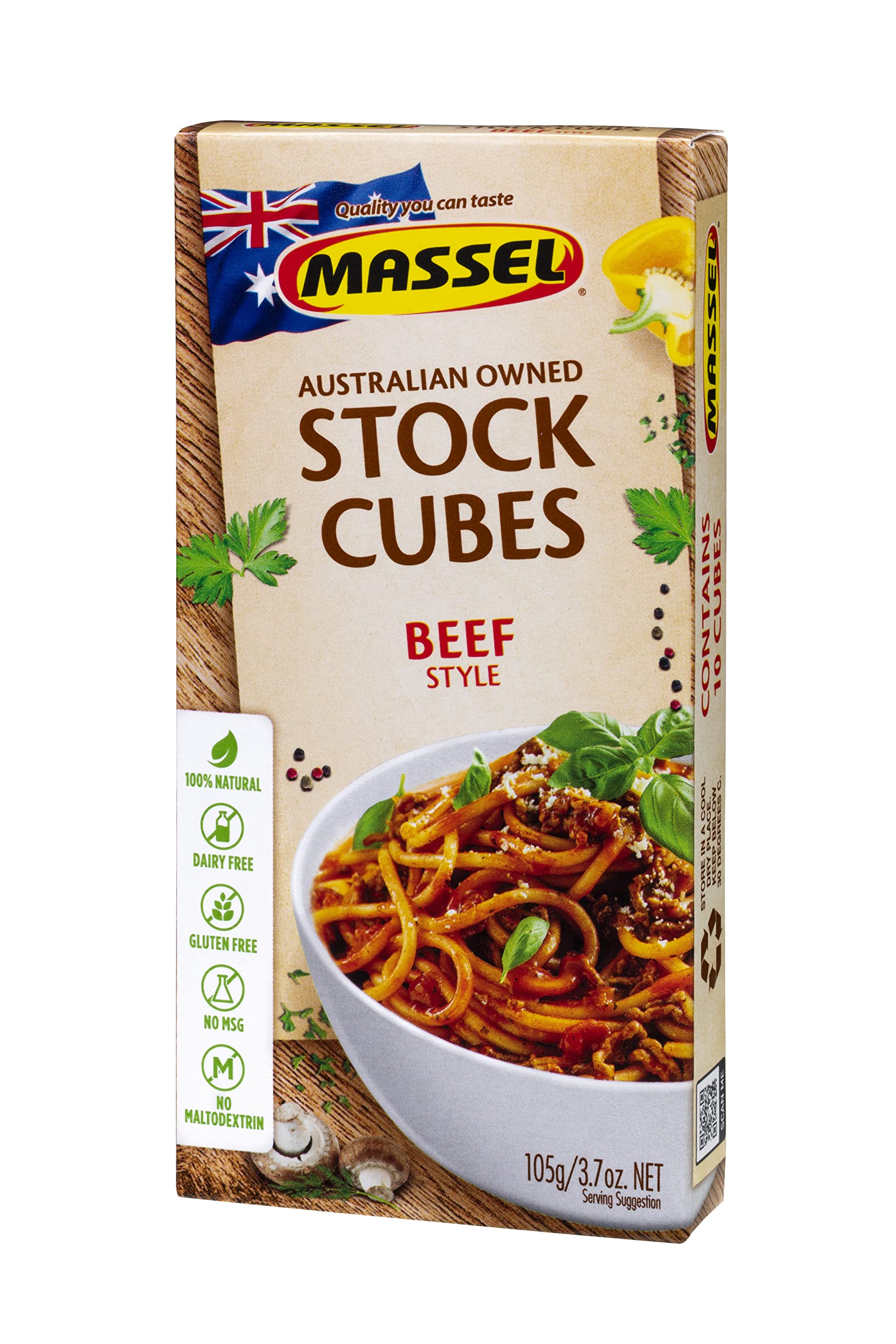 Buy Massel Ultracube Stock Cubes Beef Style Broth No MSG, GlutenFree