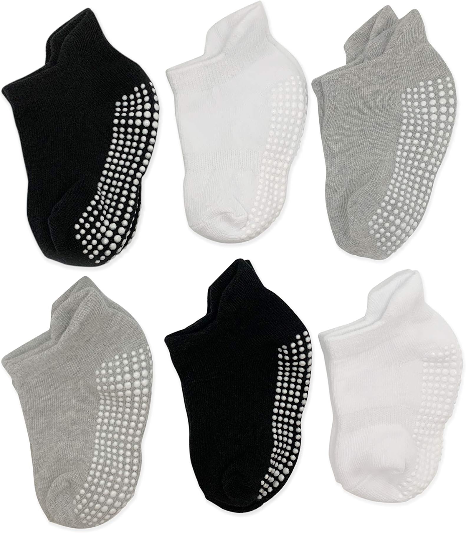 Baby non slip grip ankle socks for infants toddlers kids boys girls