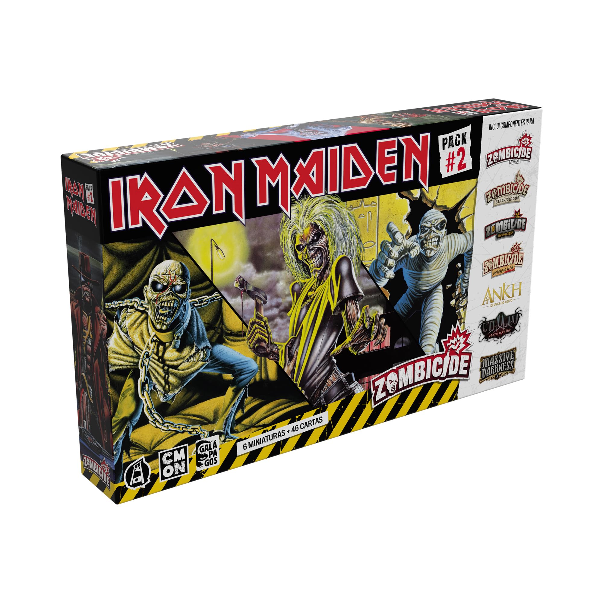 Galápagos, Iron Maiden Character Pack 2 (Expansão), 1 a 6