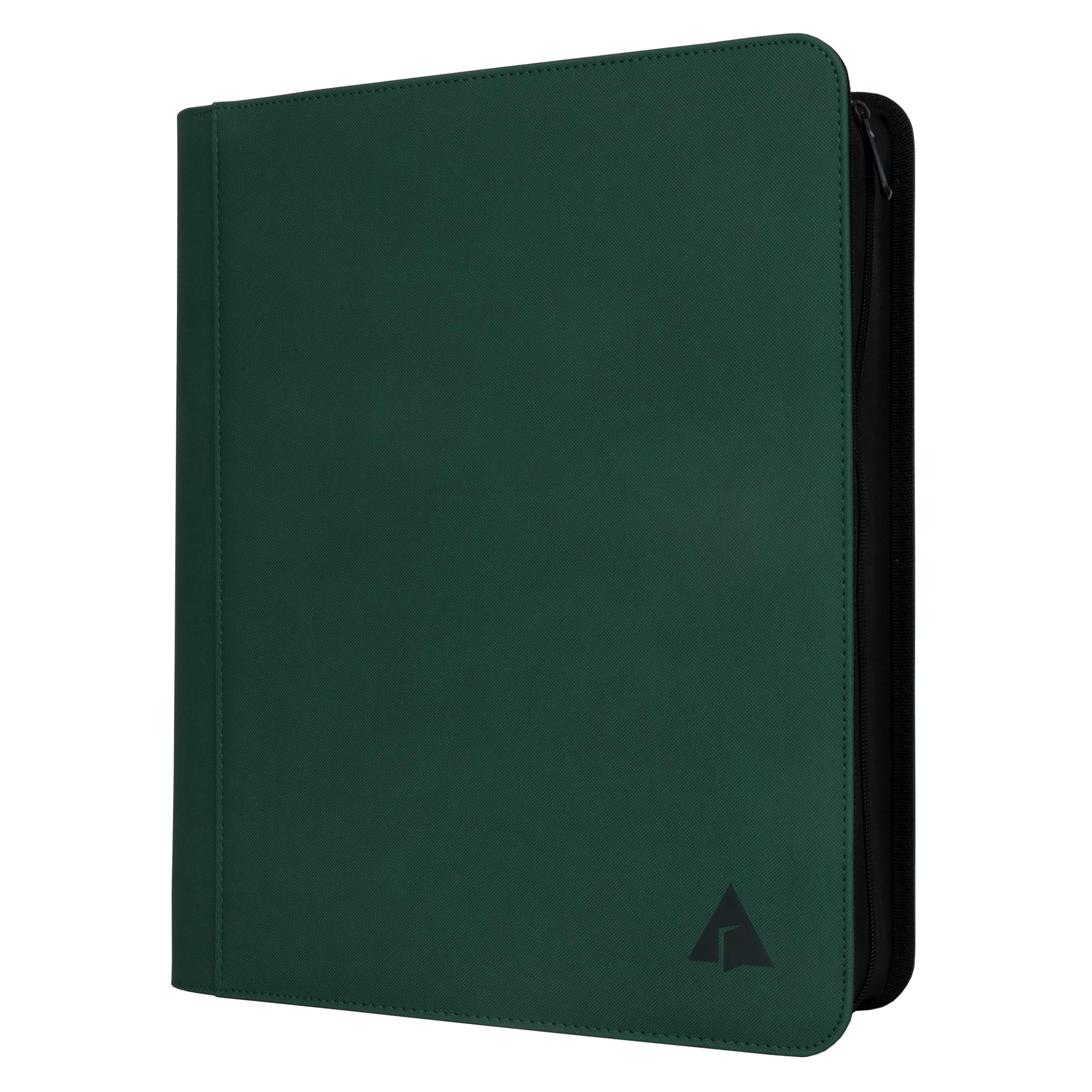 Alteagle Toploader Binder, Holds 504 Toploaders, 9-Pocket Top Loader Binders with Sleeves for TCG & Sports Cards in 3'' x 4'' Toploaders -Green