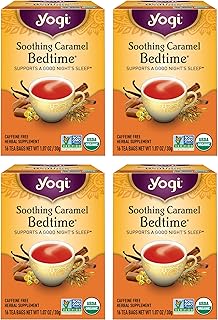 Yogi Soothing Caramel Bedtime Tea (4-Pack, 64 Bags)