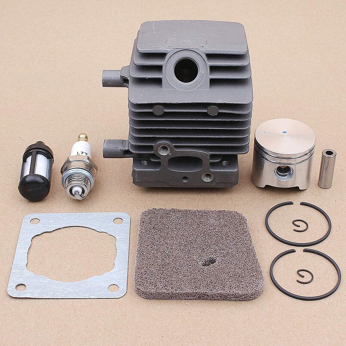TIANDI 34MM Cylinder Piston Kit Compatible with STIHL FS75 FS80 FS85 HS75 HS80 HS85 HL75 HL75K HT70 Replacement 4137 020 1202 41370201202