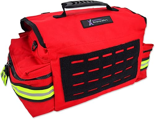 Miniatura 10 de Lightning X - Bolsa de trauma EMT personalizable con parche bordado con nombre  rosa