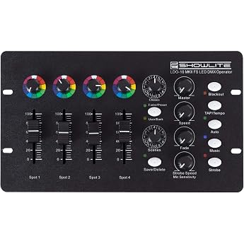 Showlite LDO-10 MKII FS LED DMX Operator DMX Controller TAP/Tempo