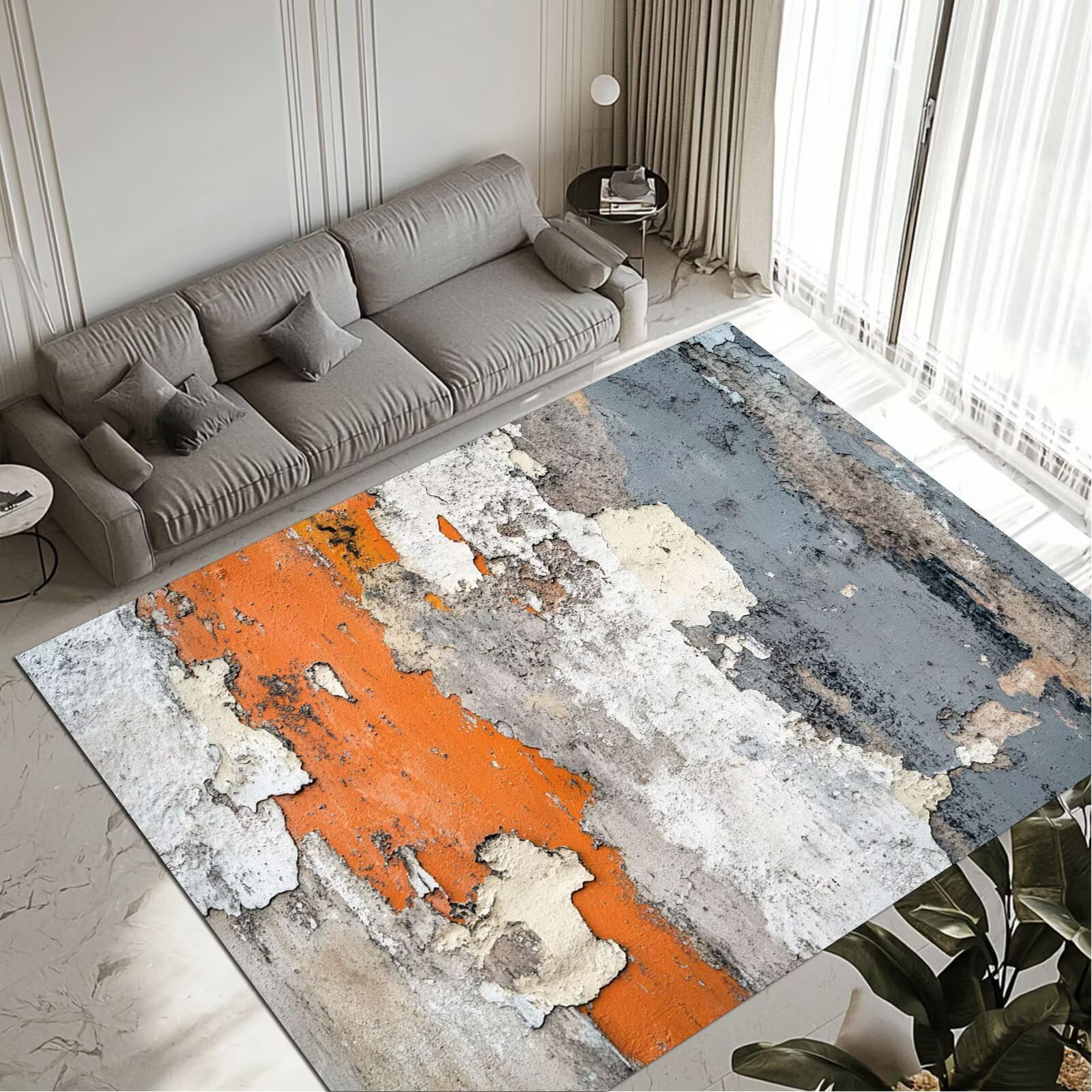 Grand tapis de salon anthracite pour réchauffer votre chambre adulte