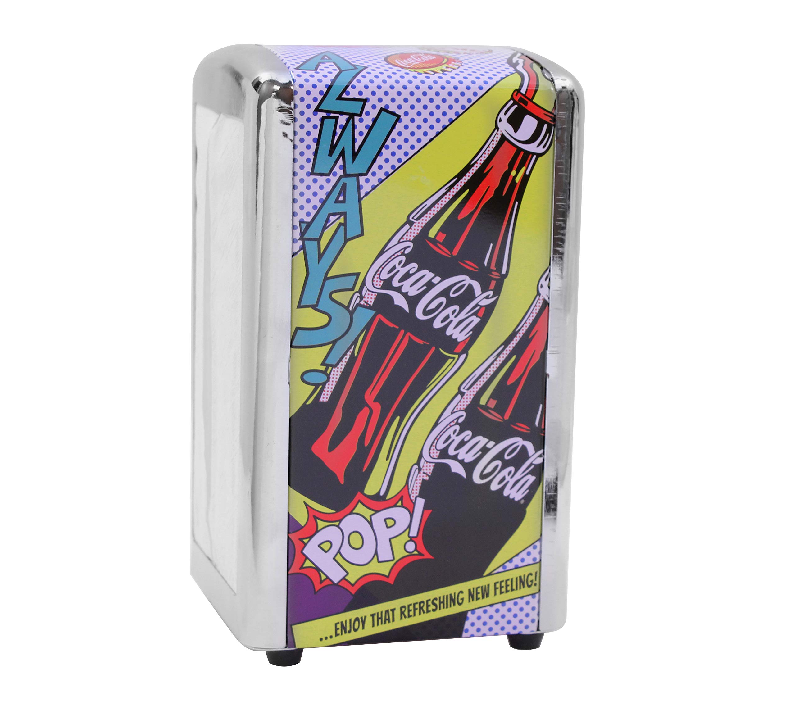 Tablecraft Coca-Cola Pop - Dispensador de servilletas (CC399), color rojo