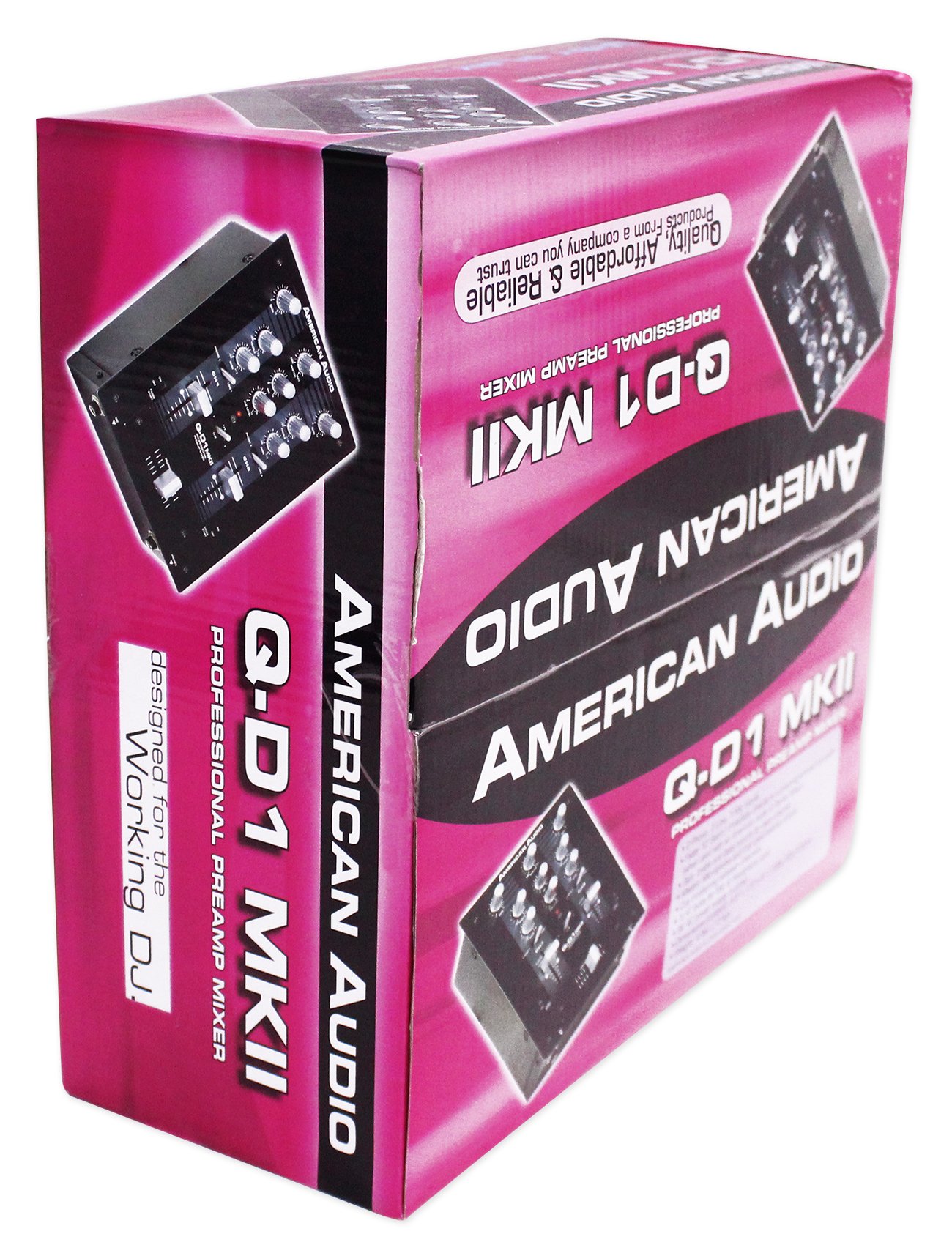 American Audio qd1 MKII 2-CH battle-style Pro mezclador de DJ 