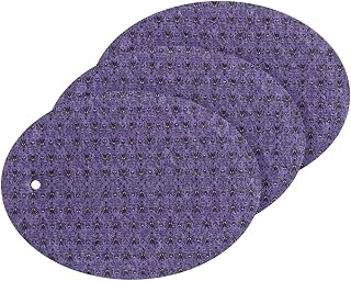 Halloween Kitchen Scrub Sponge Purple Haunted House Washing Dishes Cleaning Sponges Non Scratch Sponge for Dish Countertops Sinks Floors Showers Tile Sinks 3 Pack