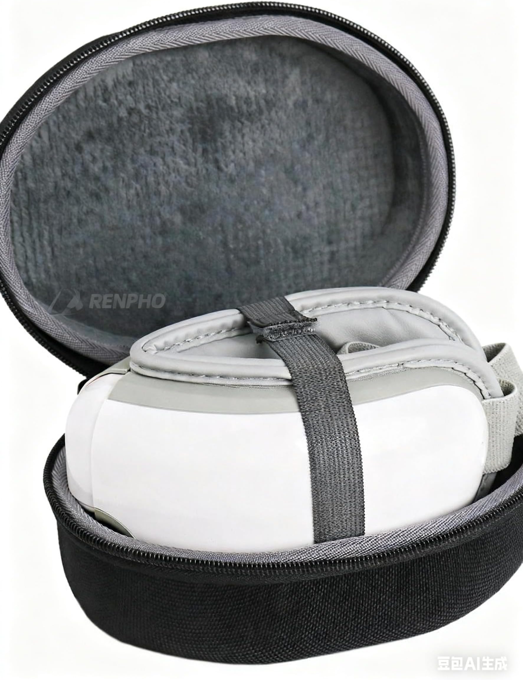 Hard Travel Case Compatible with RENPHO Eye Massager - Eye Massager Cordless Design Portable Massage Equipment(Empty Case Only)